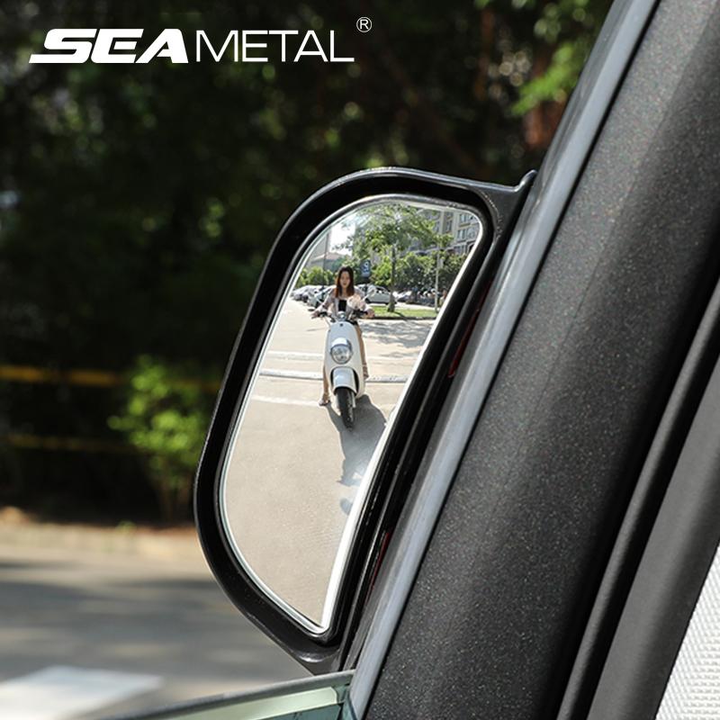 B-pillar Blind Spot Mirror Car Rear View Mirror Wide-angle Rear Seat Auxiliary Observation Mirror Safety Driving