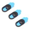 3pcs/pack Ultra Thin Shutter Slider Webcam Cover Camera Cover Privacy Security Camera Sticker