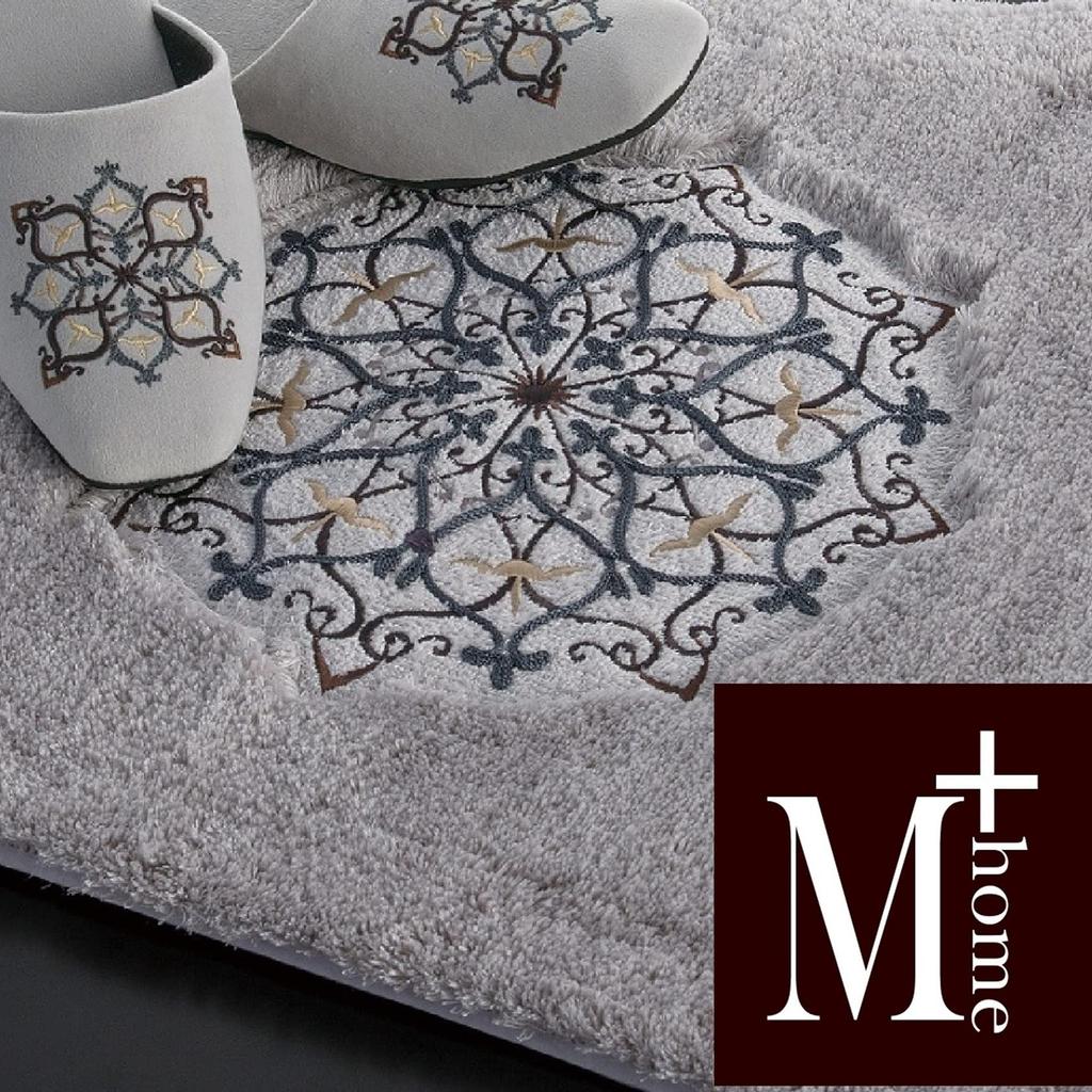 Коврик для ванной Senko Mina 45 x 70 18671 M+home, прибл.. см, Серый,