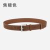 Wind Leather Belt Lady Premium Pants Decorative Belt Lady