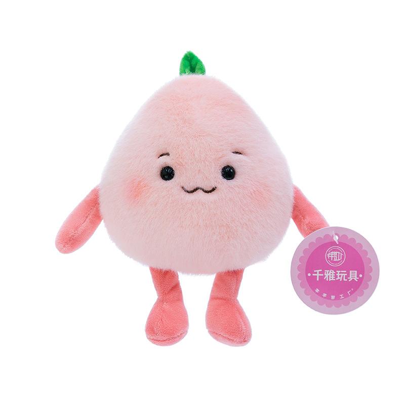 Cute Fruit Bean Bag Plush Toy Durian Cantaloupe Event Wedding Throw Persimmon Children's Doll
