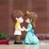 Valentine Gift for Girlfriend Boyfriend | Prince & Princess Couple Statue Valentine's Day Showpiece | Valentine Day Gift