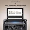 Comi Z-500 Auto Feed Micro-Cut Office Shredder, P-5
