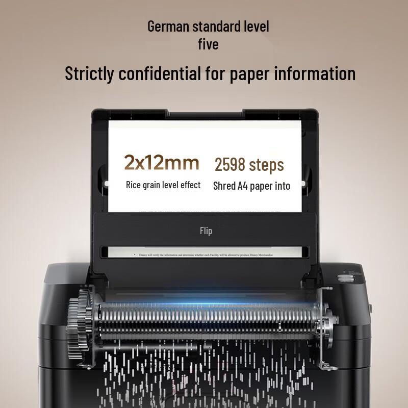 Comi Z-500 Auto Feed Micro-Cut Office Shredder, P-5