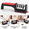 Knife Sharpener Handheld Multi-function 3 Stages Type Quick Sharpening Tool With Non-slip Base Kitchen Knives Accessories Gadget