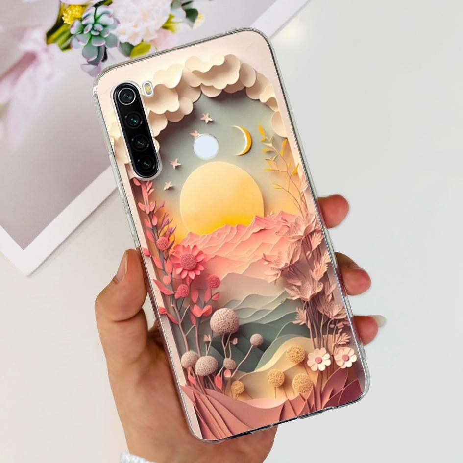 Для Xiaomi Redmi Note 8 Чехол Милый Мультяшный Мягкий Силиконовый Чехлы Для Телефона Для Xiaomi Redmi Note 8T 8 t Чехол На Redmi Note8 Задняя Крышка