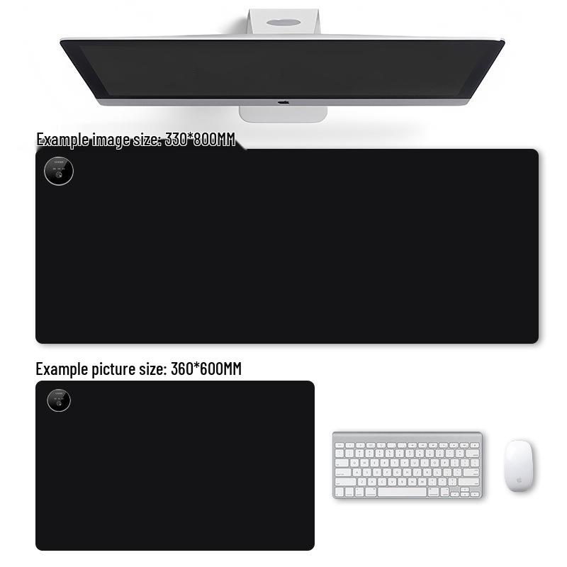 Large Odorless Cartoon Heating Desk Pad - Warm Office Mouse & Table Mat