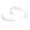 PD Helmet Front Rear White & Spoiler/Diffuser Set, (PET Resin)