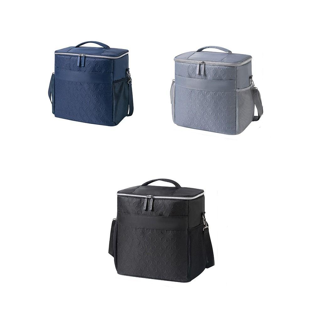Multifunctional Insulated Lunch Bag Thickened Aluminum Food Thermo Bag Work Office
