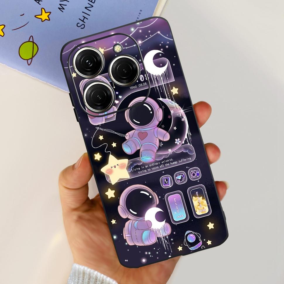 Для Tecno Spark 20 Pro Чехол KJ6 Роскошный Конфетный Расписной Чехол Мягкий Силиконовый Чехол Для Tecno Spark 20 Spark20 Pro Корпус Funda