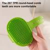 Cat Self Grooming Brush Adjustable Corner Cat Face Itch Scratching Brush Table Leg Silicone Massage Comb for Indoor Long Short Haired Cats