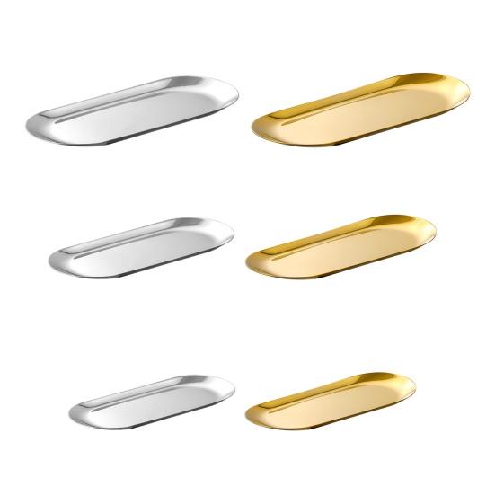 Зеркальная пластина для барбекю из нержавеющей стали Shine Пищевая Можно мыть в посудомоечной машине Многофункциональная Закуска Десерт