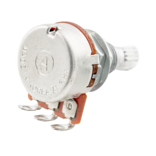 Alpha Potentiometer, 16, 25K, A-Curve, Metric Size, for Electric Guitar/Bass (Pack of 2)