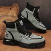 Fashion Motorcycle Men's Boots  Winter British Fashion Work Short Boots Fashion Outdoor Mountaineering Sports Casual Shoes