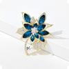 Retro Flower Brooch, High-End Women'S Luxury Elegant Brooch Temperament, High-End Sense Pin, Suit Accessories