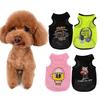Жилет для домашних животных, износостойкий полиэстер, ультратонкий жилет без рукавов с солнцезащитным кремом и принтом для домашних животных, товары для домашних животных