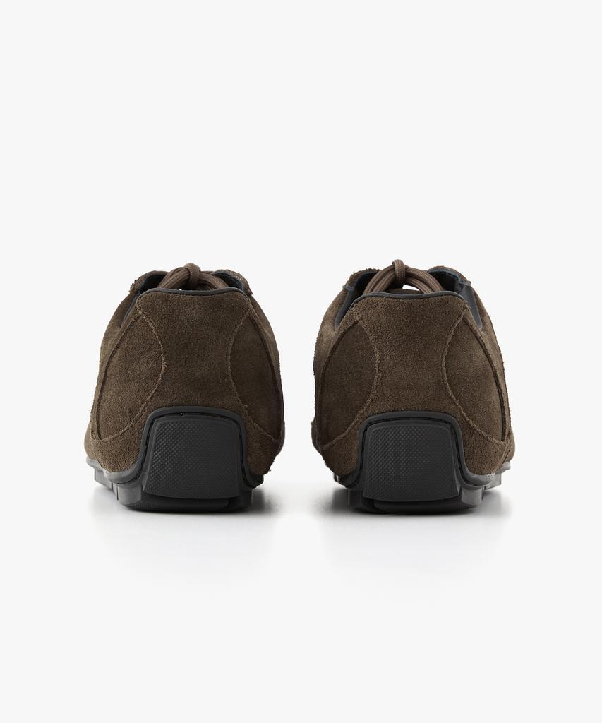 Романтичные Кеды-Слипоны Bowler R25M200 (Натуральная коричневая замша)
