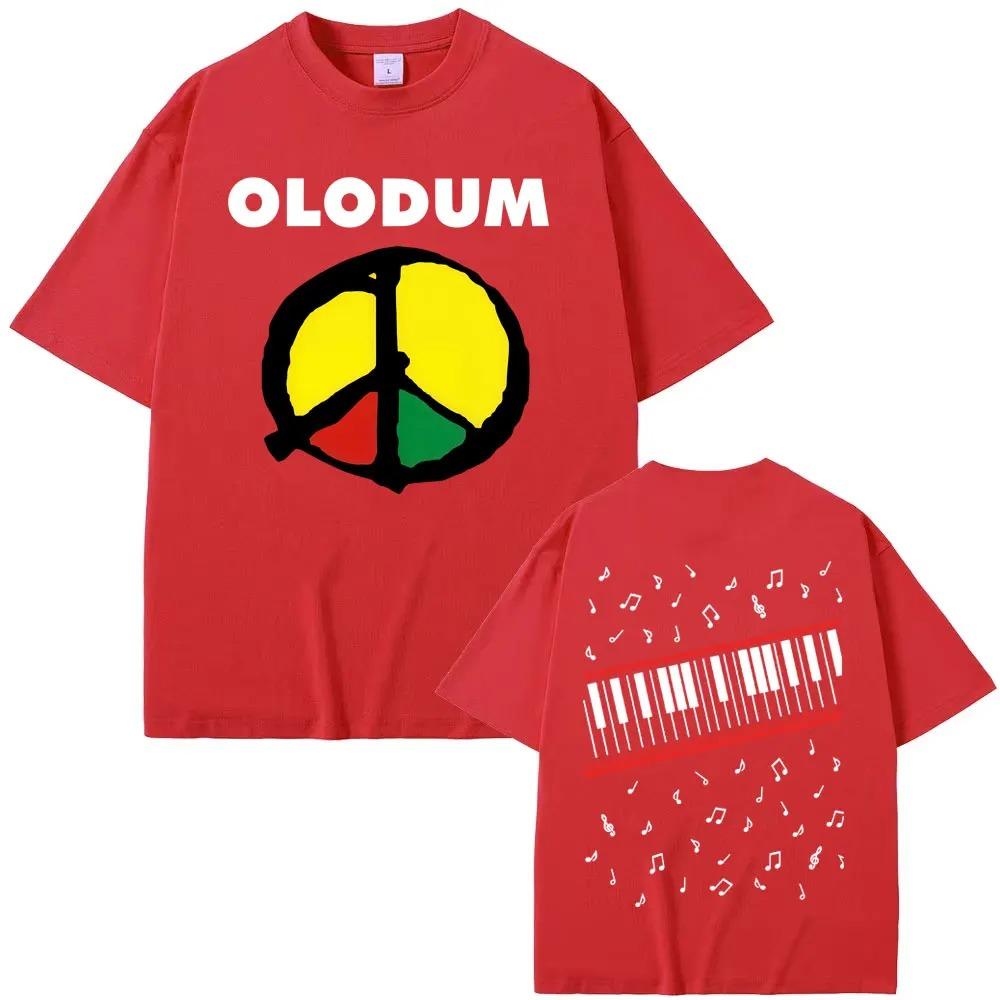 Майкл Джексон Olodum Мир и Музыка Двусторонняя Повседневная Свободная Футболка Регги Цвет Унисекс Уличная Одежда Футболка