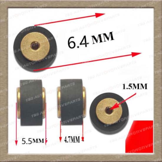 4 шт./комплект Медный прижимной ролик палубы Кассетный магнитофон Кассета для Sharp SONY Technics