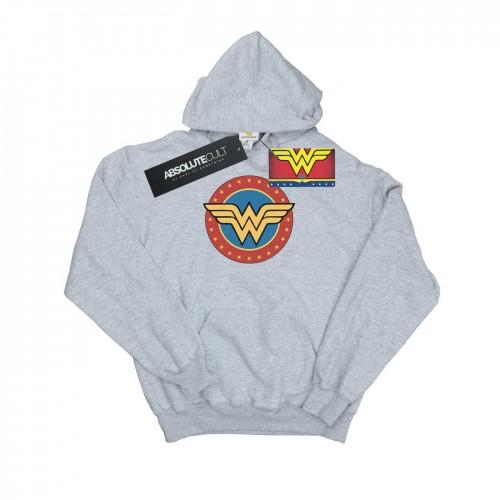 DC Comics Mens Wonder Woman Circle Logo Hoodie