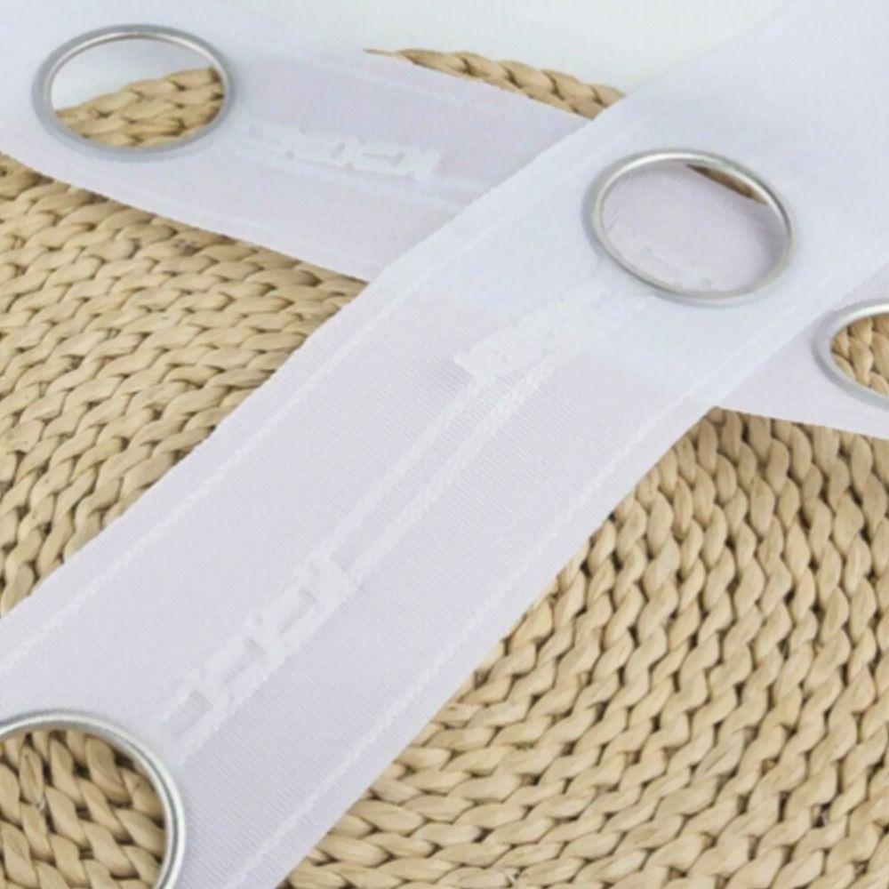 Plastic Curtain Eyelet Ring Hanging Hanging Curtain Ring Curtains Grommet Top Home Decoration
