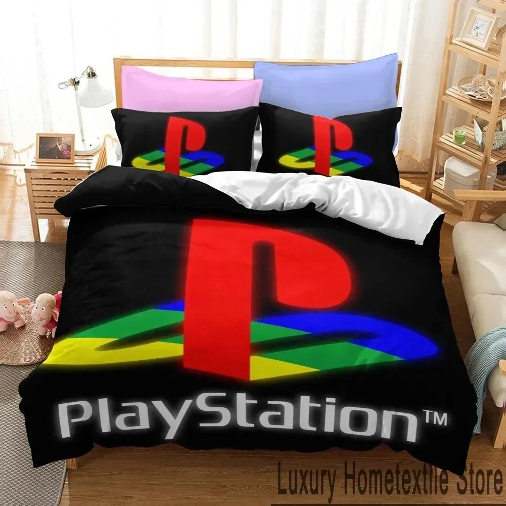 3D-принт Play Station Aoxo Комплект постельного белья для мальчиков и девочек Twin Queen King Size Пододеяльник Наволочка Кровать для мальчиков Взрослый Домашний текстиль