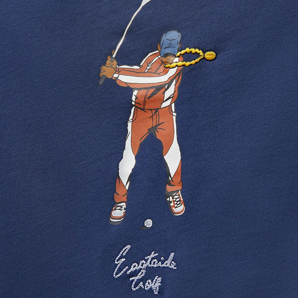 Jordan Футболка Eastside Golf из коллаборации с Eastside (Азия) Темно-синяя мужская уличная одежда DV1891-410