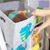 Складной кубический ящик для хранения игрушек, детский органайзер для игрушек, войлочная тканевая корзина для хранения игрушек в виде животных из мультфильмов, детские контейнеры для игрушек