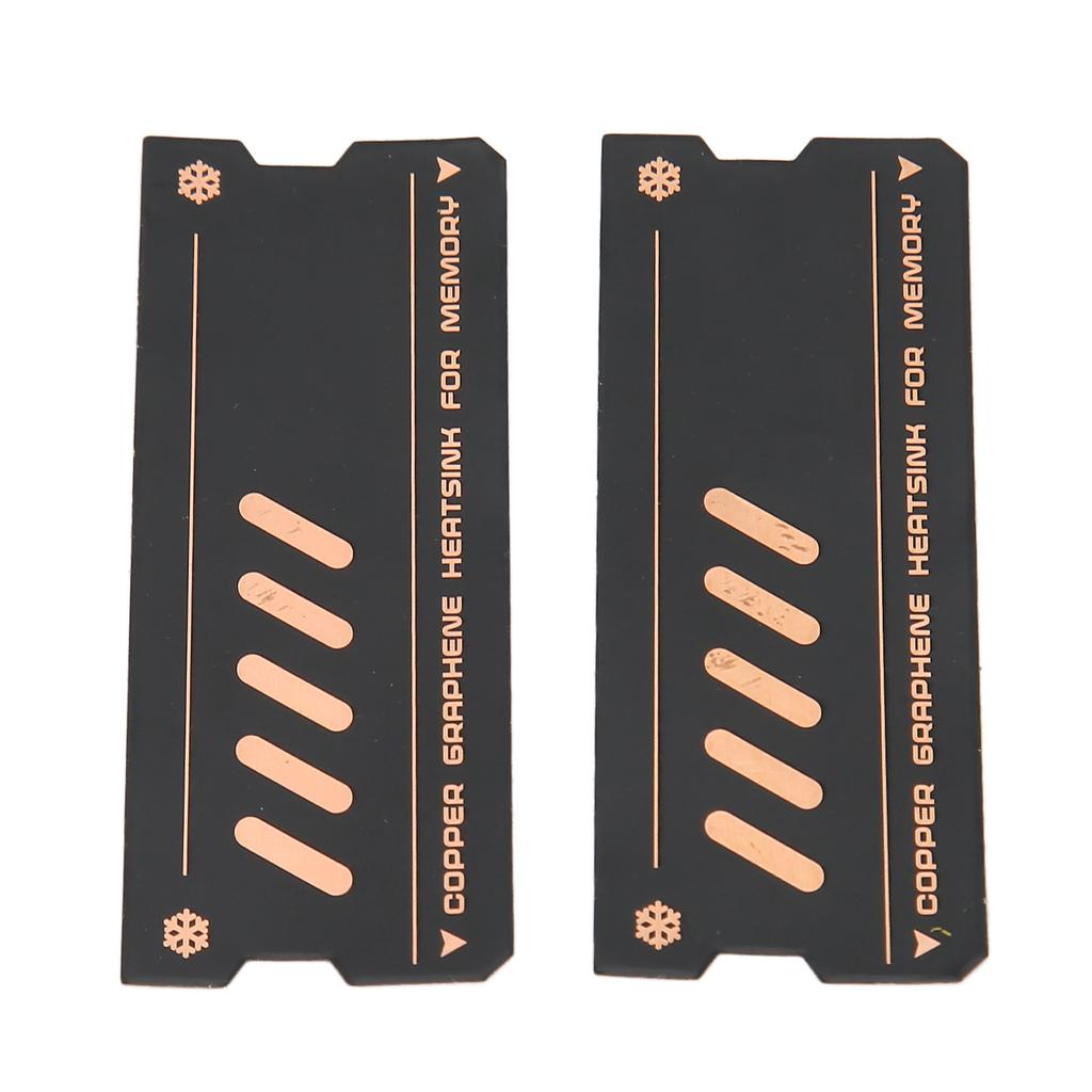 Memory Cooling Heatsink Graphene Fast Conduction Stable Durable Copper Heat Sink for DDR4 DDR5