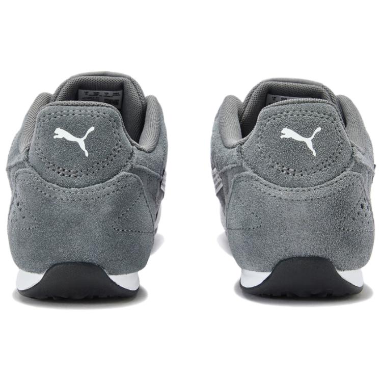 Puma Поймай Удобные Мягкие Низкие Повседневные Кроссовки Унисекс серый 402681-13