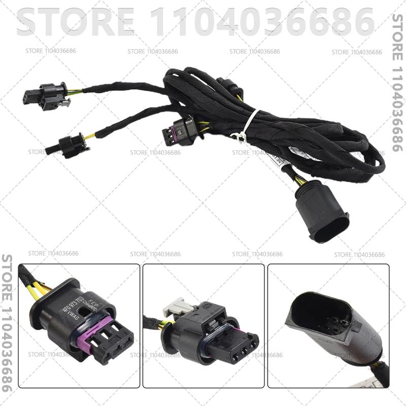 For 2013-2018 BMW 3/4 Series F30 F31 F32 F33 F34 F80 F82 F83 Front Bumper Parking Sensor Wiring Harness PDC Cable Plastic Metal