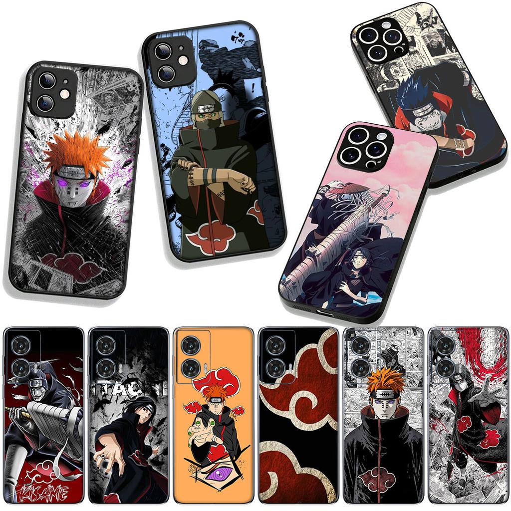 for Samsung Galaxy A36 A17 A26 A07 A35 A54 A53 A13 A33 A34 S8 S9 S20 S21 FE S10 Plus Case KISAME Pain Akatsuki Itachi Narutos