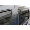 J&J AUTOMOTIVE Дефлекторы окон для Dacia Duster 2010-2017 4 шт. Тонированный Усиленный акрил - Легкая установка