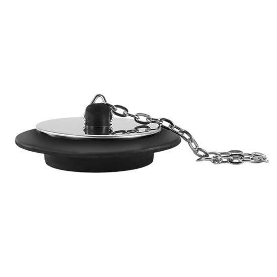 Резиновый фиксатор для слива раковины с цепным креплением, крючок, инструмент для предотвращения засора раковины, необходимый домовладельцу аксессуар для раковины