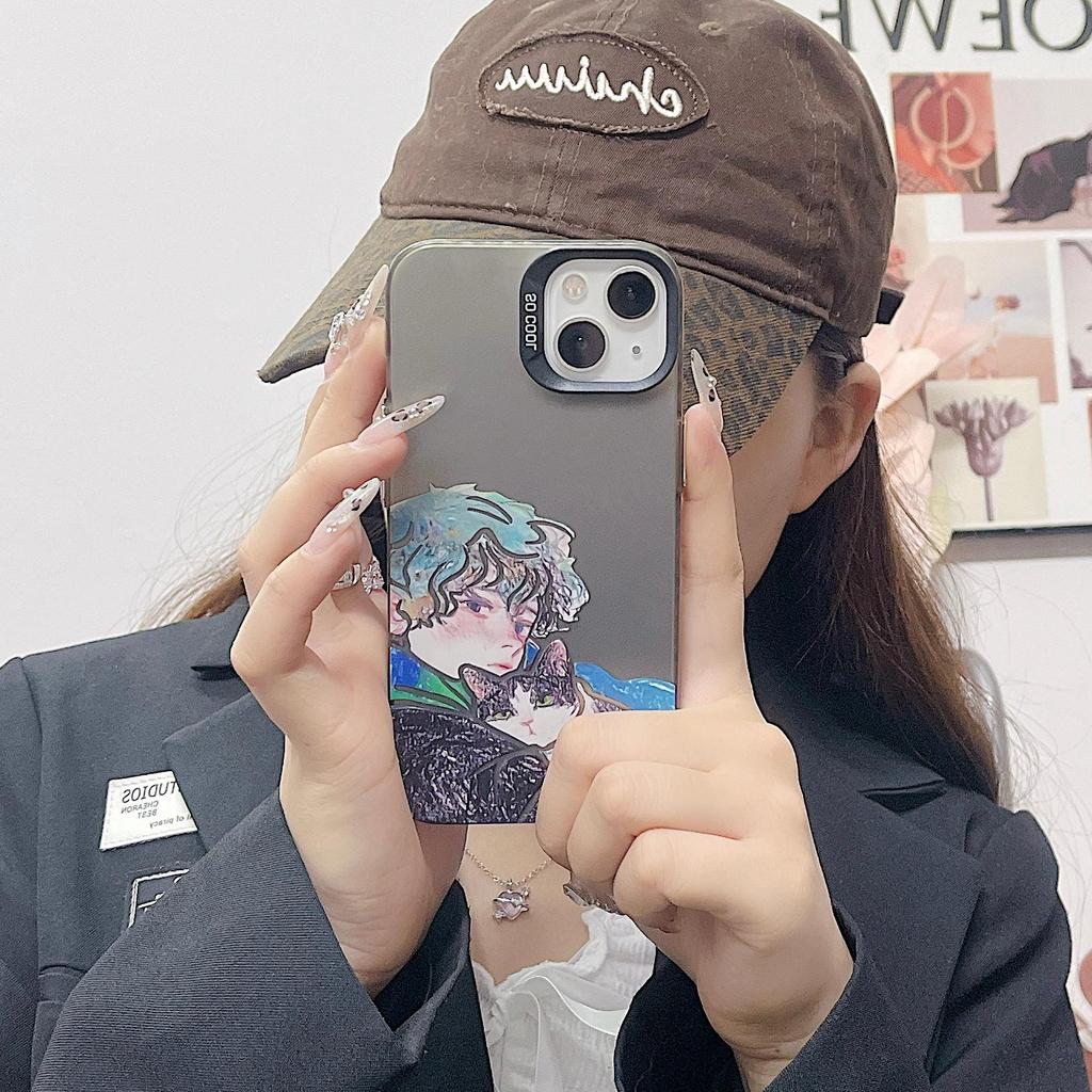 Силиконовый чехол Laser Boy Dog для Xiaomi Redmi Note 12 11 Samsung A54 A24 A14 Oppo A78 A58 A38 Tecno Spark 10 30C Funda Чехол с рисунком Мягкий TPU бампер