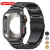 Чехол+Ремешок для Apple Watch Ultra 2 Ремешок 49мм 46мм 42мм 45мм 44мм Браслет из нержавеющей стали IWatch Серии 10 9 8 7 SE Металлический Чехол