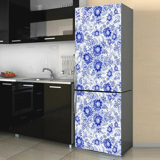 Наклейки на стену с геометрическим узором на холодильник для столовой, украшение дома, кирпичи, чашки, шкаф, виниловая наклейка для еды, художественная наклейка на стену, холодильник