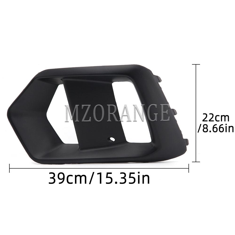 Для Ford Focus RS 2015-2018 противотуманные фары рамка фара крышка противотуманной фары решетка черный ABS литой корпус экстерьер автомобиля