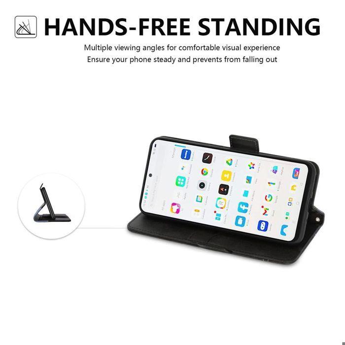 Coque de Protection - BOOLING - pour Samsung Galaxy A17 5G/4G - Effet Cuir Bicolore - Antichoc - 2 Vitres Trempées