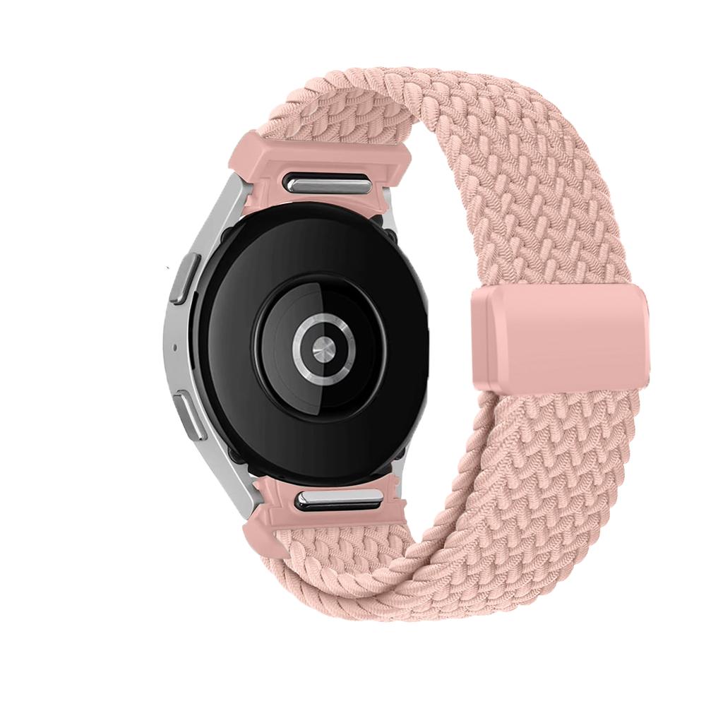 Плетеный нейлоновый ремешок для часов Samsung Galaxy Watch 7 6 5 4 FE 40 мм 44 мм 5 Pro 45 мм Watch6 Classic 47 мм 43 мм Ремешок Correa Браслет