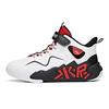 Youth  Cement Nemesis Shock Absorption Non-Slip Wear-Resistant Breathable Mid-Top Basketball Shoes Kids Sneakers White Black Red A312131153A-1