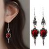 Pretty Women Earrings Magic Mirror Exaggerated Emo Accessories