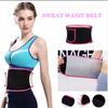 Sweat Belt Waist Trainer with Pocket Unisex Slimming Body Shaper Belt Fitness Exercise Accessories