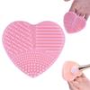 Puntos Love Heart Wash Косметические кисти Очиститель Силиконовый инструмент для макияжа Чистящий скруббер