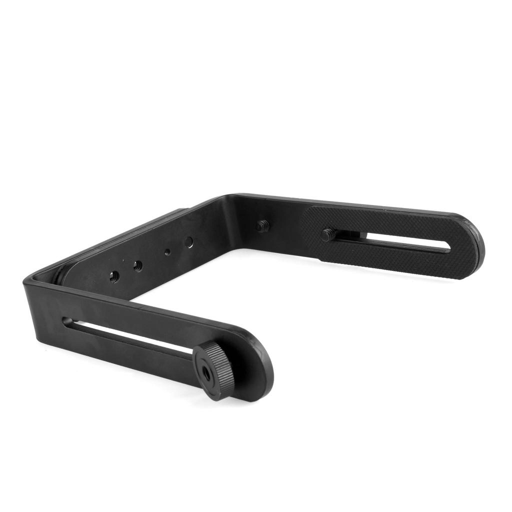 Double L-shaped Photography Light Holder Flash Bracket L-shaped Support LED Photography Light for SLR Camera Flash Video Light