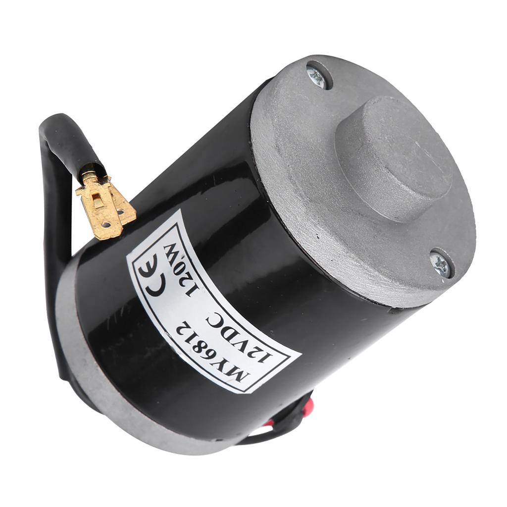 MY6812 12V 120W Высокоскоростной небольшой щеточный мотор с ременным шкивом Электрический скутер E Bike Accessory