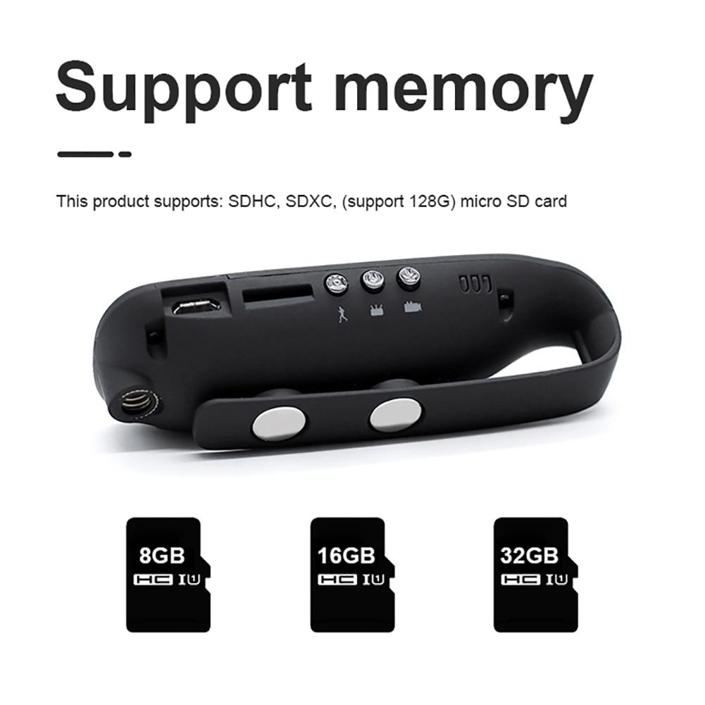 Mini Camera Motion Activate Portable Pocket Body Cams Loop Recording Mini Camcorder High Speed Portable Law Enforcement Recorder