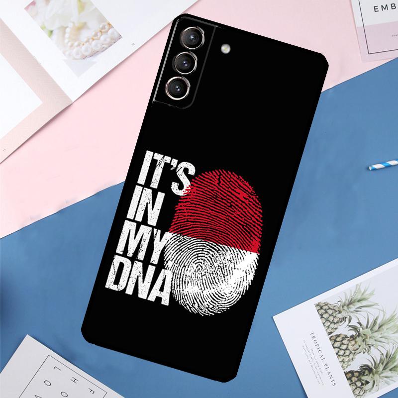 Чехол-карта с флагом Индонезии для Samsung Galaxy S25 Ultra S21 S22 S24 S23 Ultra S9 S10 Plus S21 FE S25 FE Задняя крышка