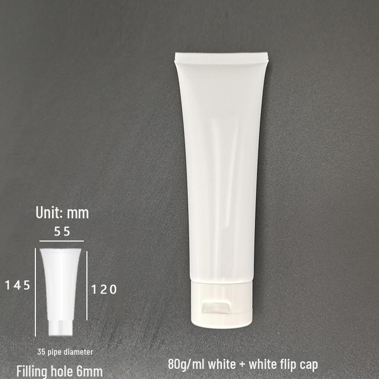 80 г 80 мл очищающее средство для лица, солнцезащитный крем и крем для рук в белой тубе