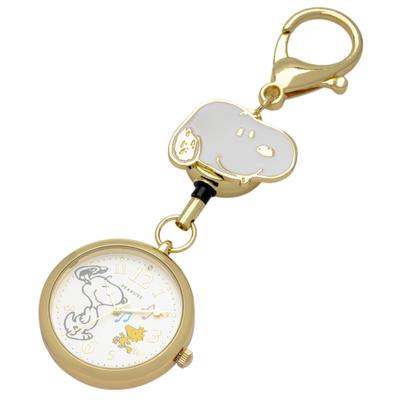 Карманные часы-брелок аналоговые часы Snoopy Eporil Watch S Gold [Fieldwork] женские PNT045-2